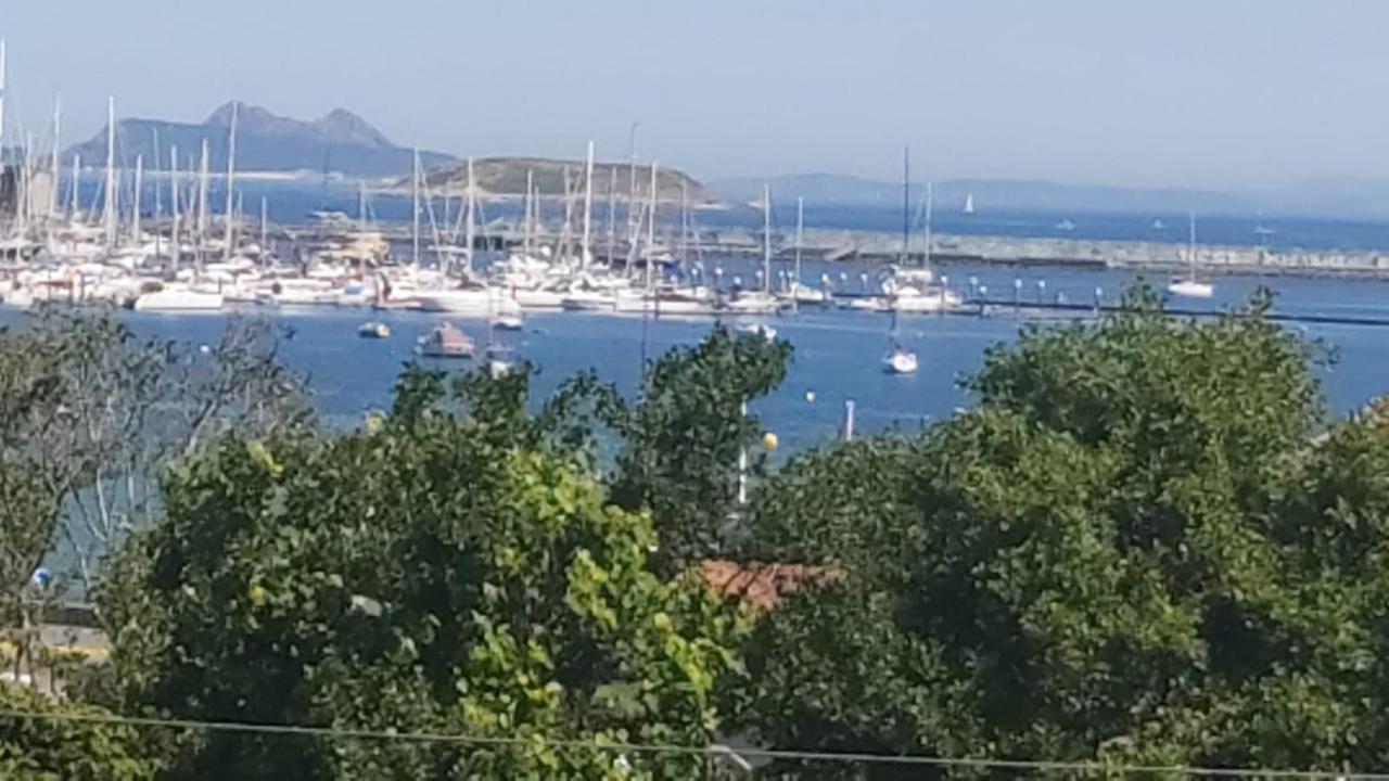 Casa Al Lado De La Playa Santa Marta Baiona Villa Kültér fotó